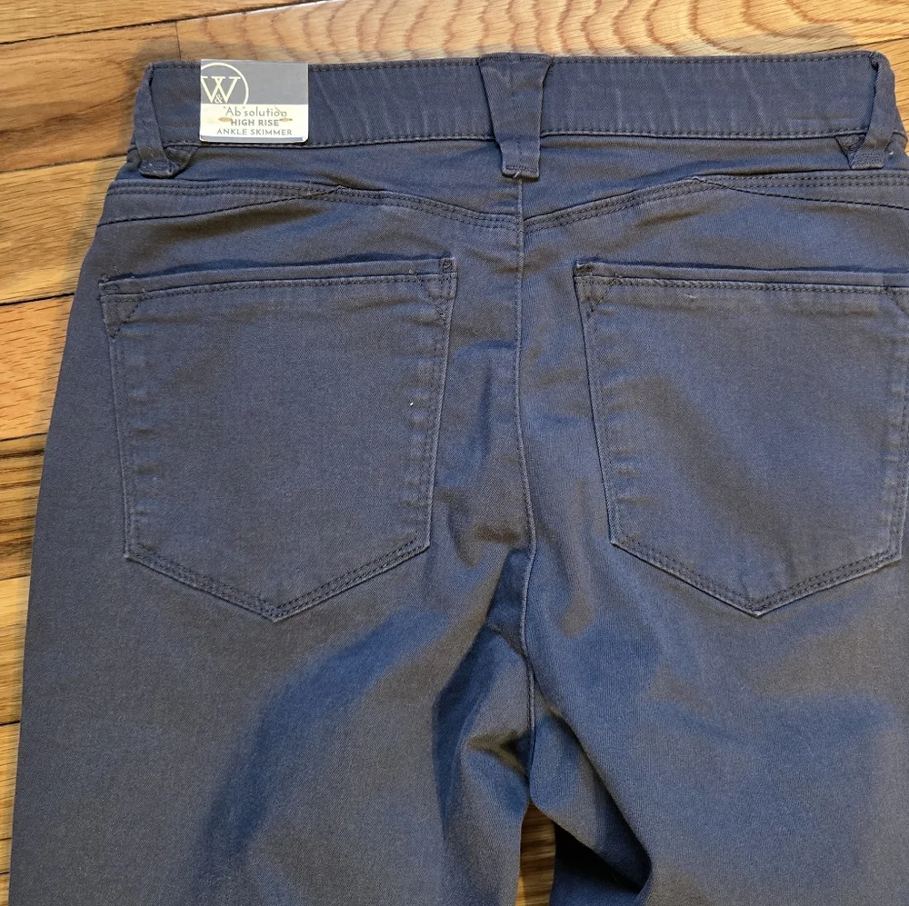 Wit & Wisdom High Rise Ankle Skimmer, size 0, NWT